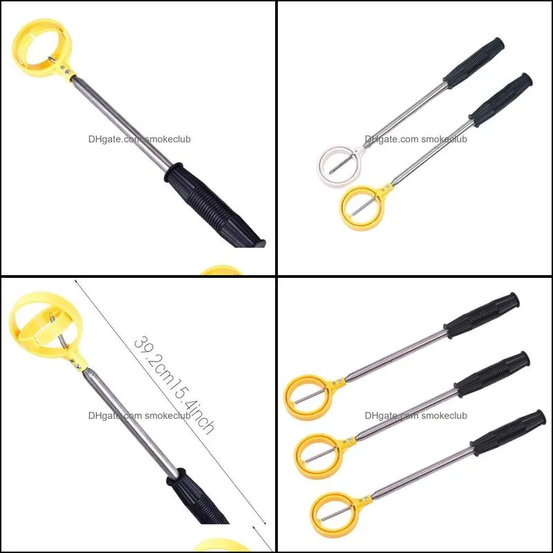 Golf Training Aids Ball Pick Up Tools Automatic Locking Scoop Picker Retriever Retracted Playing Outdoor