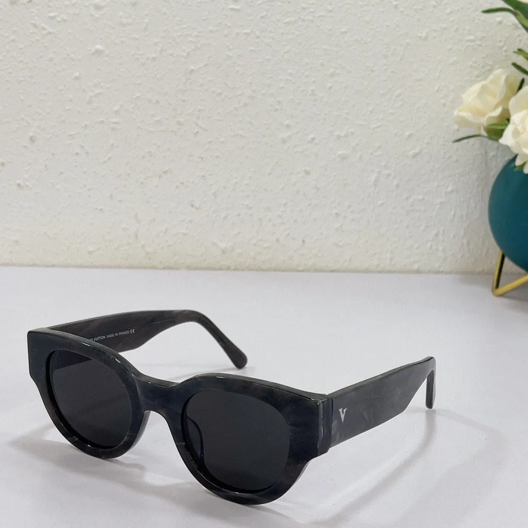 루이스 z1463 맨 맨 망 유명한 유명 유행 레트로 럭셔리 브랜드 안경 패션 디자인 여성 안경에 대 한 원래 고품질 디자이너 선글라스 상자가있는 로고가있는 여성 안경