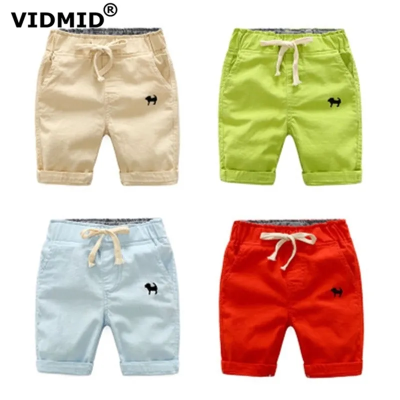 Sommar baby mode spädbarn pojkar bomull shorts för pojkar barn casual kläder baby barns 2-6y 4066 01 210622