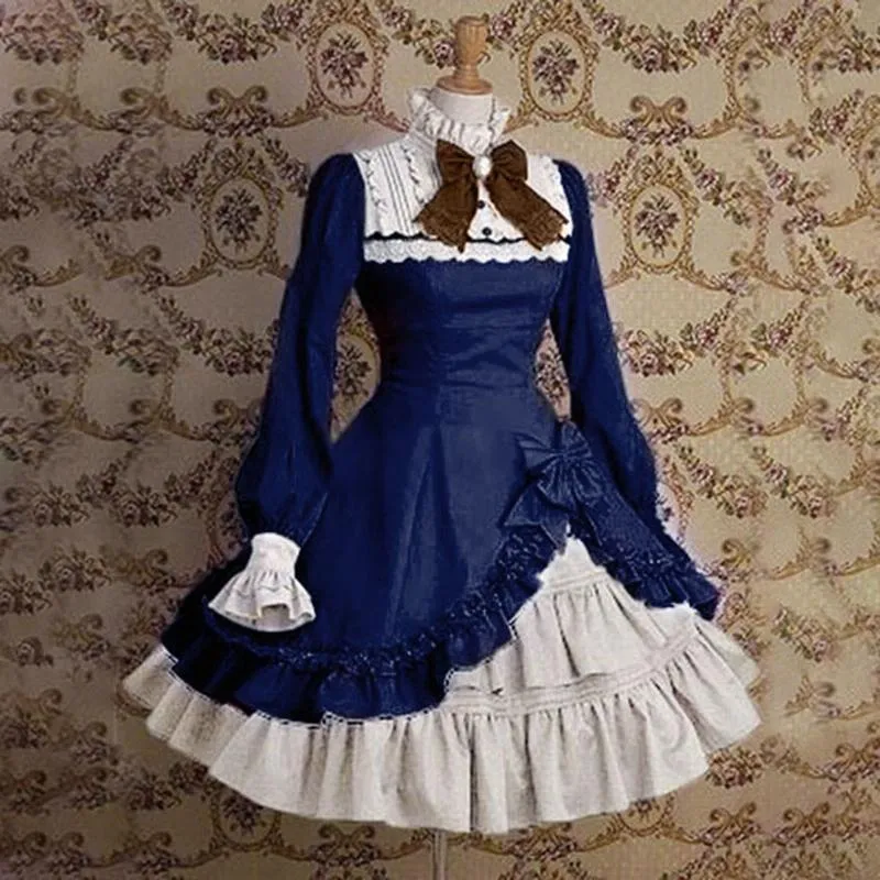 Gothic Lace Lingerie Victorian Dress With Bowtie For Women Perfect For Casual Occasions Cosplay And Parties From Bakacutie 26.48 In Bulk DHgate.Com