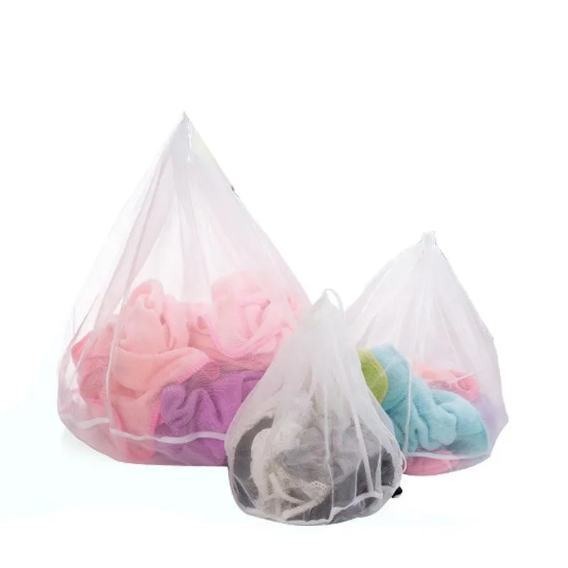 Sac à linge en Nylon pliable, Machine à laver Portable, sac à sous-vêtements professionnel, sacs à linge, sacs de lavage en maille, pochette
