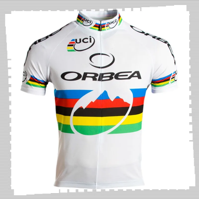 Pro Team ORBEA Maglia da ciclismo Mens Summer quick dry Mountain Bike Camicia Sport Uniforme Bici da strada Top Abbigliamento da corsa Abbigliamento sportivo da esterno Y21041406