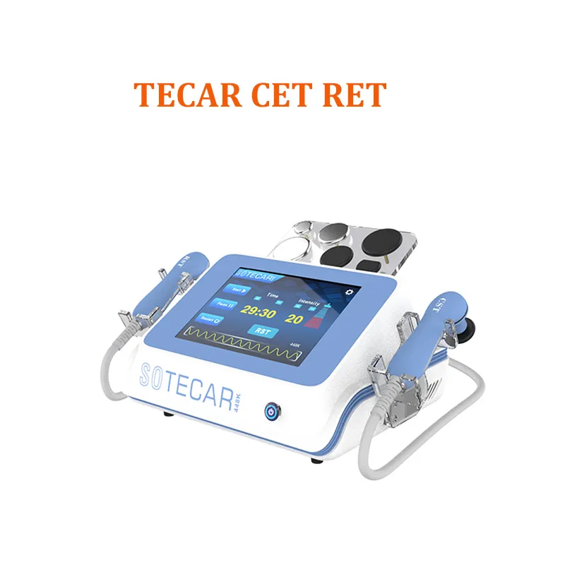 Högfrekvent fysioterapi Tecar Therapy Equipment Ret CET Tecar för smärtlindring