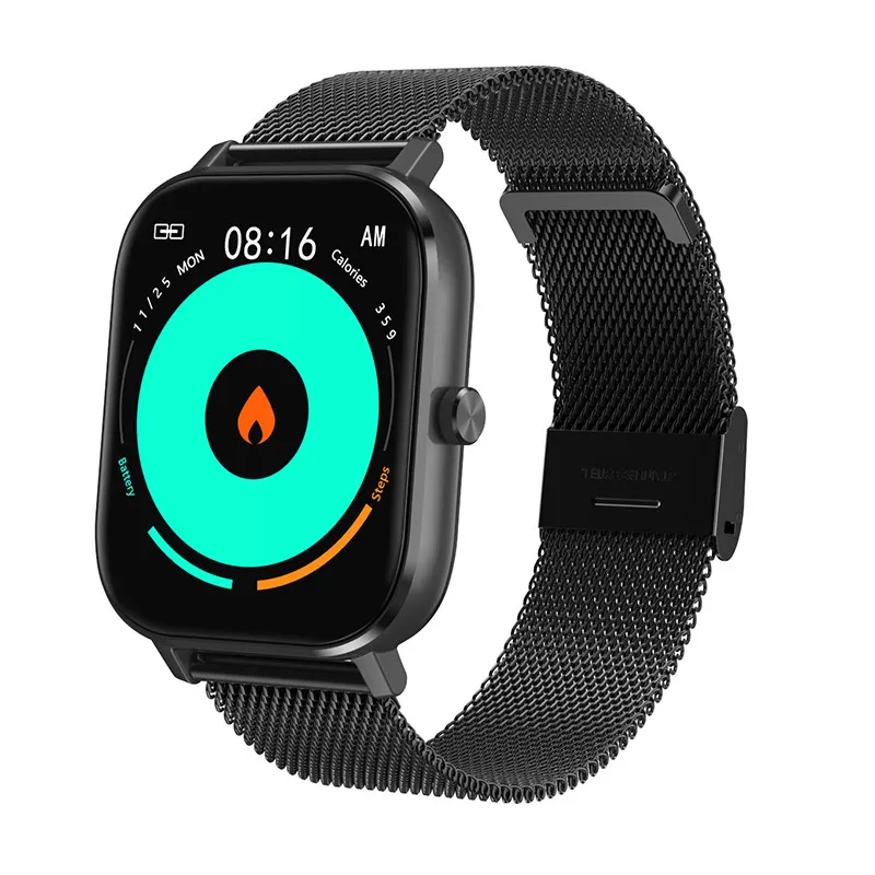 Autêntico DT35 Smart Watch Men Bluetooth Chamada ECG 1.75 polegadas Smartwatch Mulheres Pressão arterial Fitness para Android Ios Tirar fotos Remotely DHL