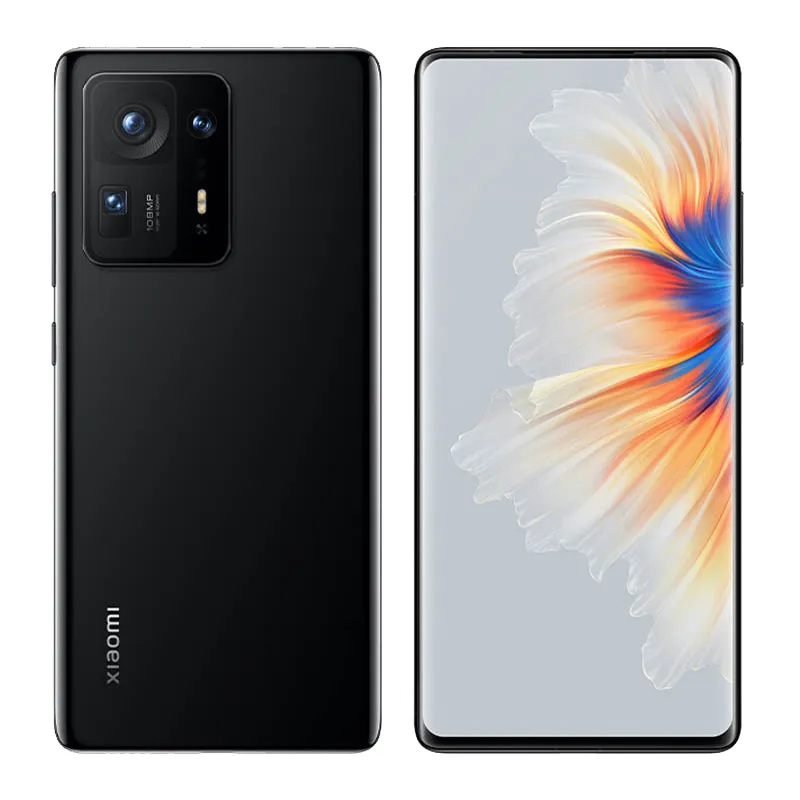 Origianl Xiaomi Mi Mix 4 5G 휴대폰 12GB RAM 256GB 512GB ROM SNAPDRAGON 888+ 108.0MP NFC 4500MAH CERAMICS Android 6.67 "전체 화면 지문 ID 스마트 휴대폰