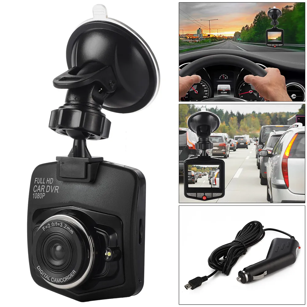 24quot véhicule 1080P voiture DVR tableau de bord 32GB caméra enregistreur vidéo carte mémoire Dash Cam GCapteur GPS3705987