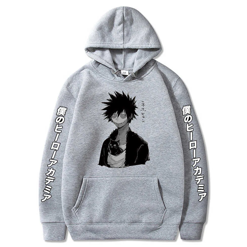 My Hero Academia Hoodie Anuel Cute Dabi Print Sweatshirt With