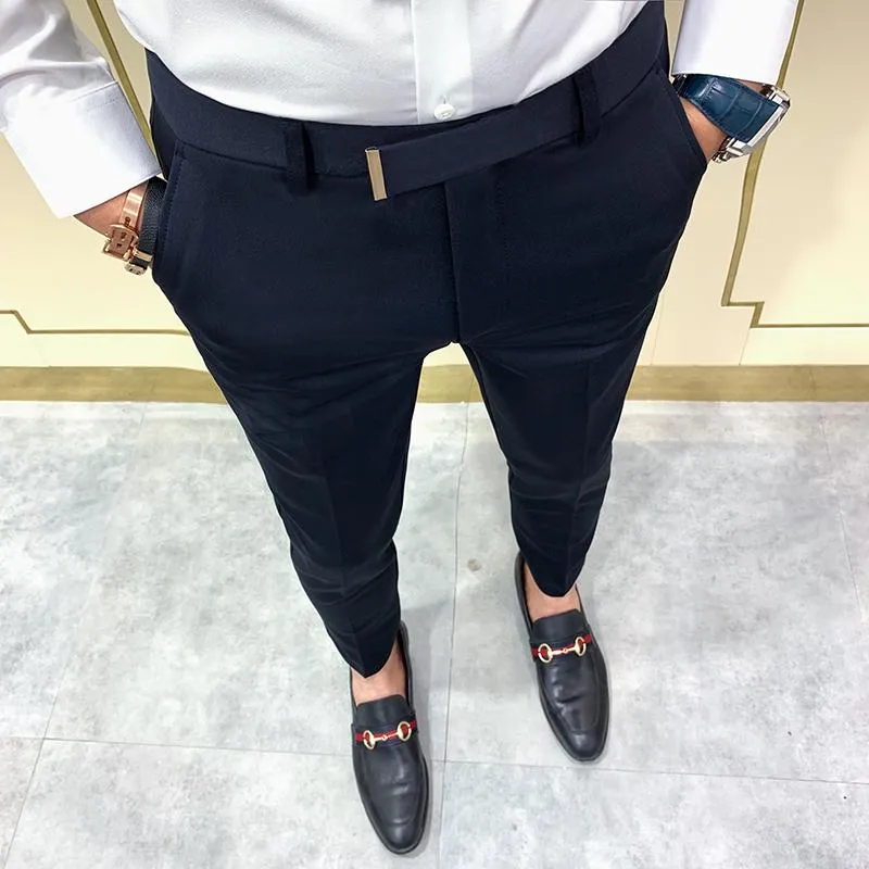 Ankle length hotsell dress pants mens