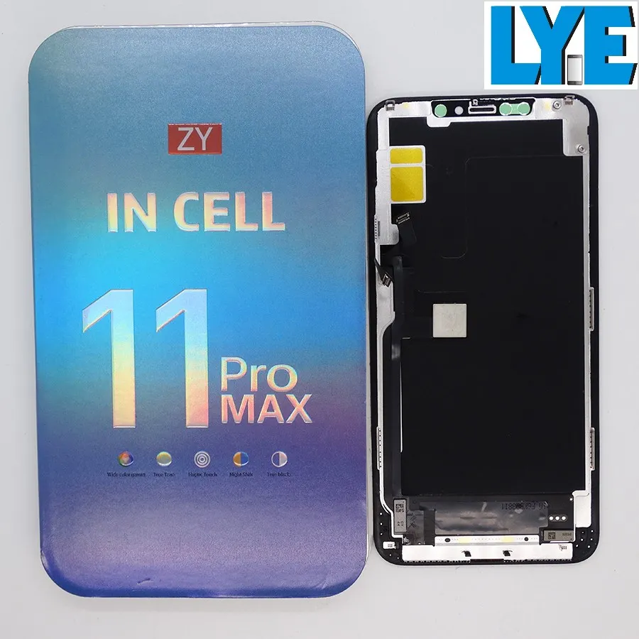 iPhone 11 Pro Max Incell 스크린 패널 디지 타이저 교체 용 ZY LCD 디스플레이