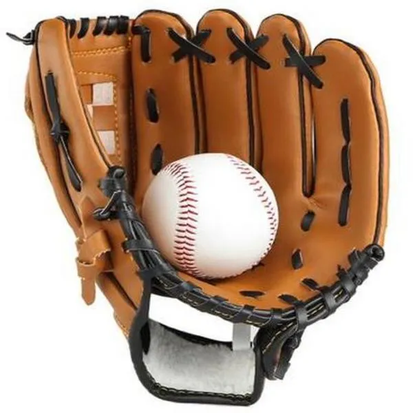 高品質の投手ソフトボールグローブ野球用手袋Q0114