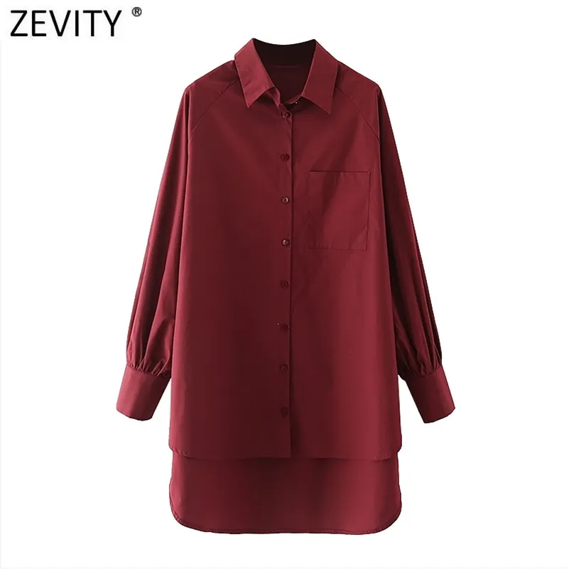 Spring Women Simply Solid Color Irregular Hem Shirt Dress Office Ladies Chic Long Sleeve Business Vestido DS5033 210416