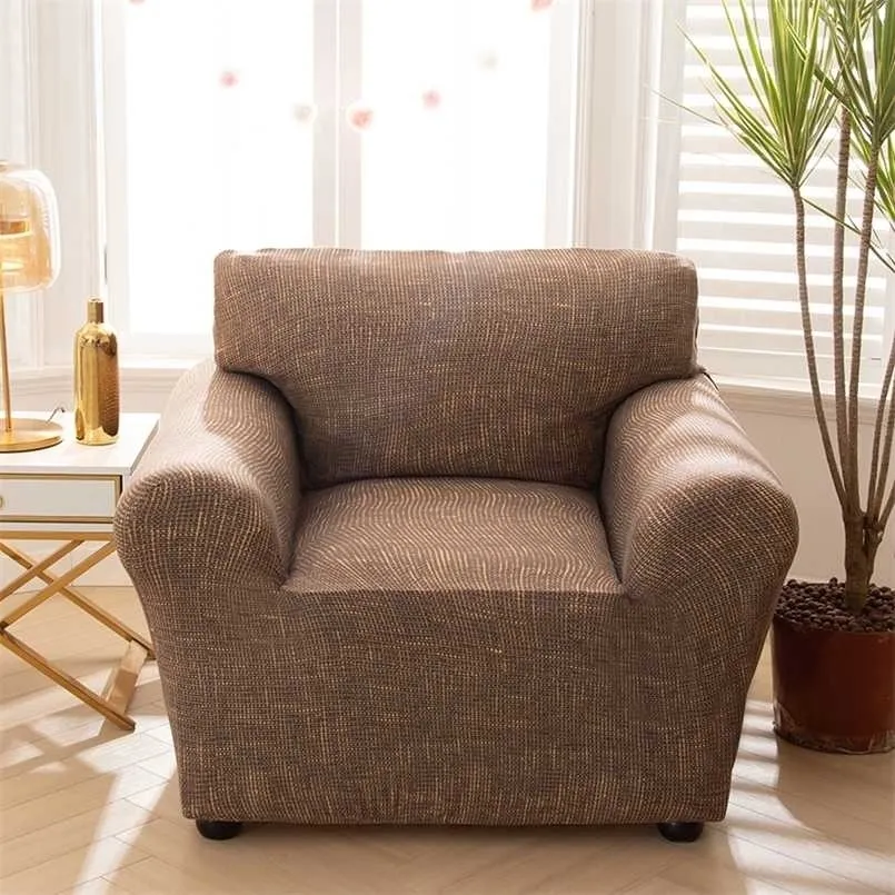 Sesselbezug, elastisch, für Sofa, Baumwolle, Stretch, für Wohnzimmer, Copridivano, Schonbezug für Einzelcouch 211116