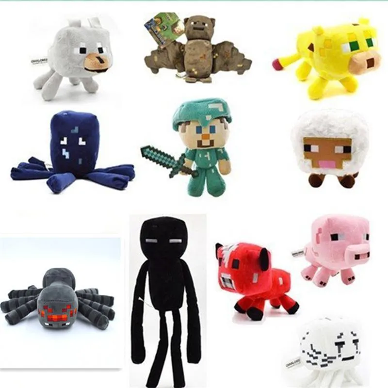 Fashion Favor Man 38 Styles Minecraft Plush Skeleton Toys Doll Party Pig Kids Cat Zombie Squid Game For Dolls Tiger Gifts Jmmjt From Dresses18 11 71 Dhgate Com