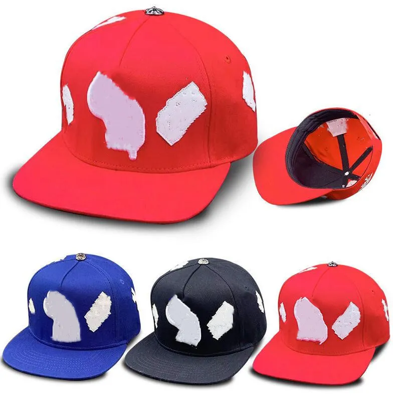 Cruz flor diseñador gorras de béisbol para hombre Snapbacks azul negro cromo mujeres bola moda carta patrón sombreros de alta calidad ch cap he297A