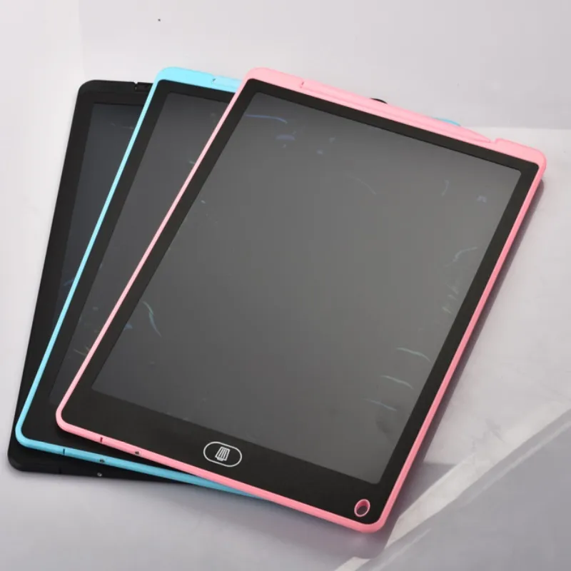 Tavoletta da scrittura da 12 pollici portatile intelligente schermo colorato LCD blocco note disegno lavagna grafica