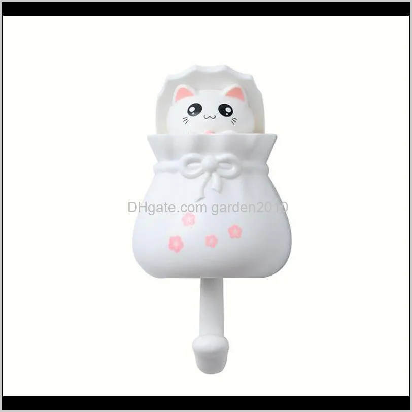 family decorative hook cartoon animal cute cat whiteboard sticker refrigerator kids gifts home decoration hook