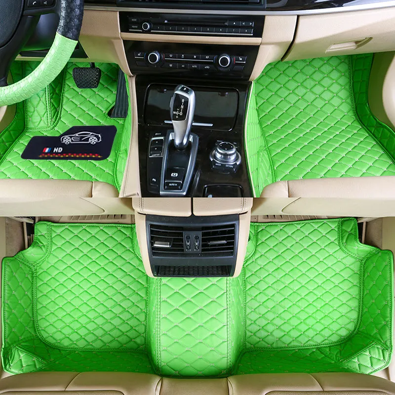 Custom Fit Car Floor Mats Specific Waterproof Leather ECO Friendly