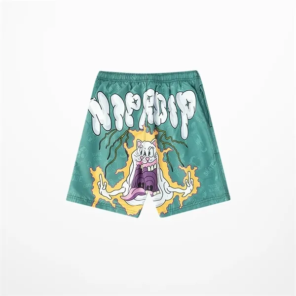 Men Hip Hop Shorts Sport Jogger Half Pants Zip Designed Fashion Bottoms  Casual | eBay