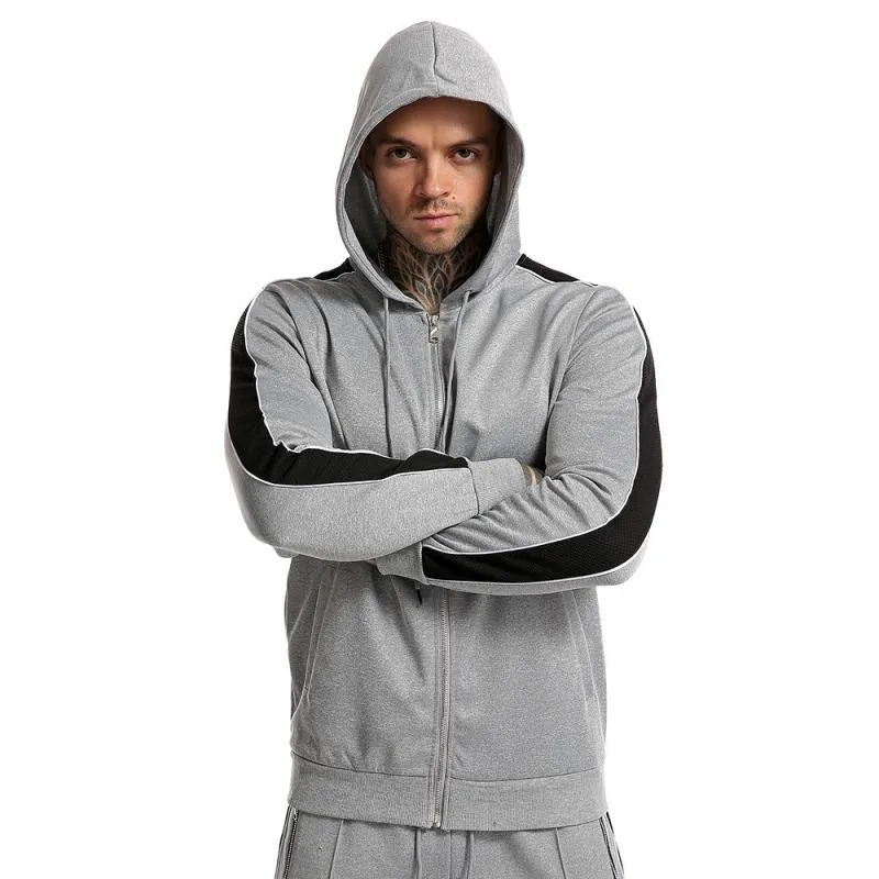 Running Sets Sports Suits For Men 2021 Spring Autumn Men's Suit Fashion Pullover Hoodie Trousers Sportswear Fitness Sweatpants