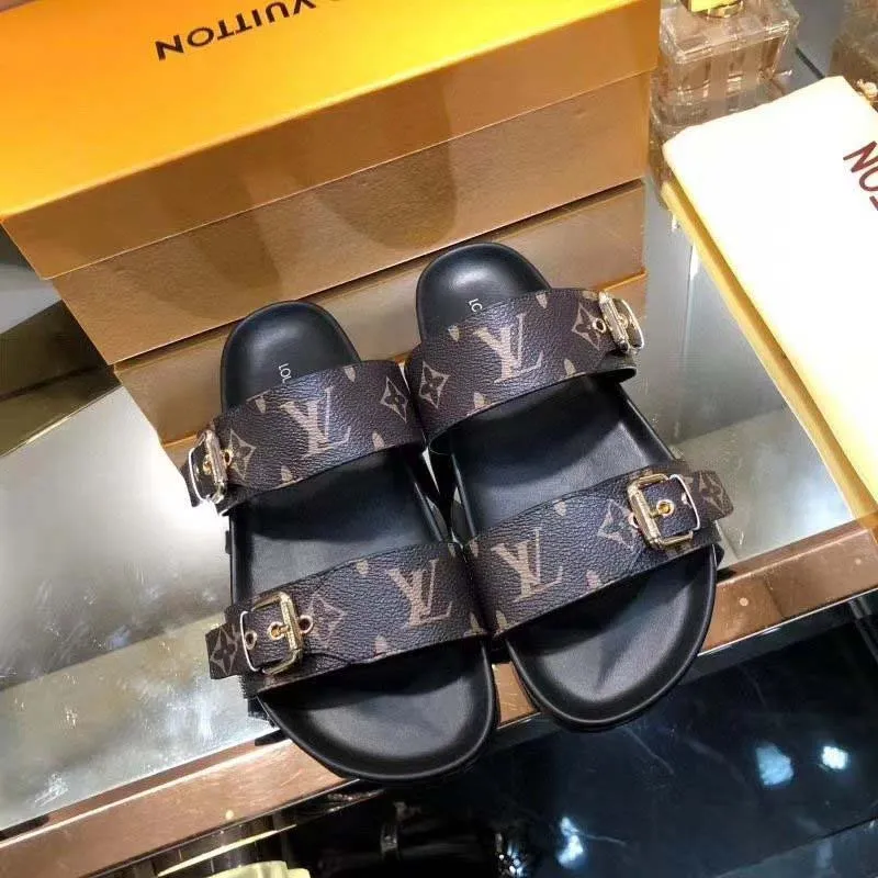 Lv discount sandals dhgate