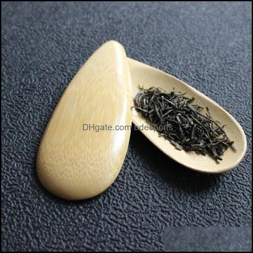 Vintage Chinese Wooden Tea Spoon Coffee Beans Spade Home Kitchen Tools Novelty Retro tea tool F20173350