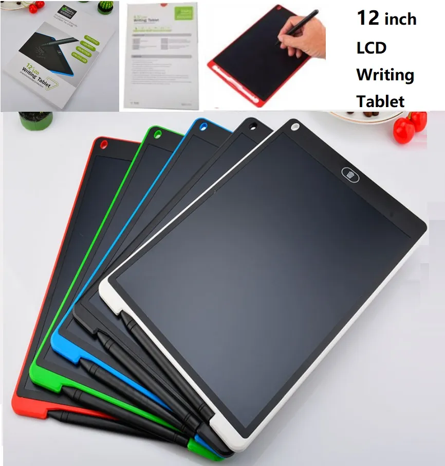 Preço de fábrica 12 polegadas LCD escrita tablet Digital desenho tablet caligrafia almofadas portáteis portátil tablet tablet tábua ultra-fina