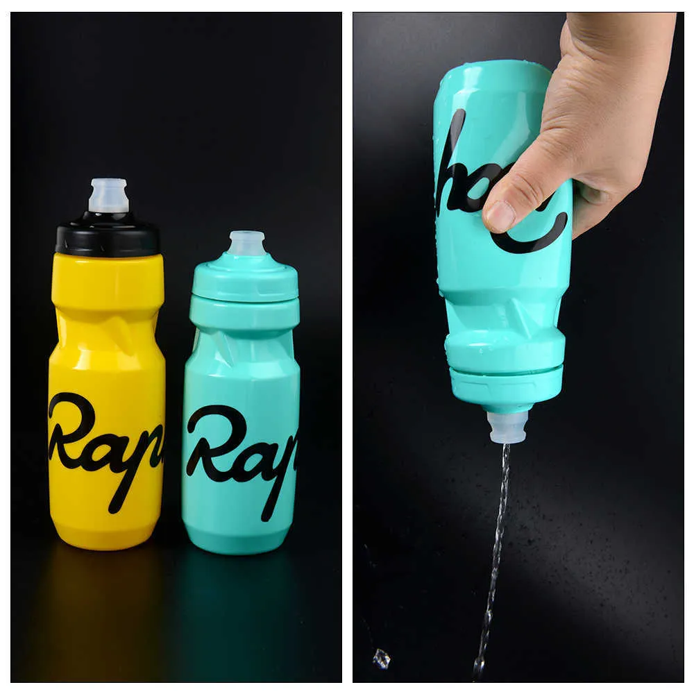 Rapha 610 710 ml Cycling Water Bottle Squeezable Safety Hållbart silikonmunstycke Icke-toxisk Sport Cup för cykling som kör camping Y09181N