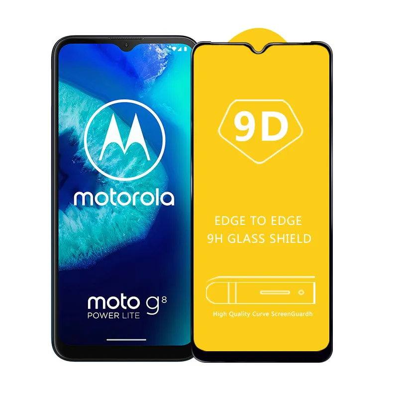 9HD screen protectors Tempered Glass For Motorola MOTO E5 play G Stylus 2021 MotoG 5G G9 Power E7Plus Protector Film High Quality With Paper package