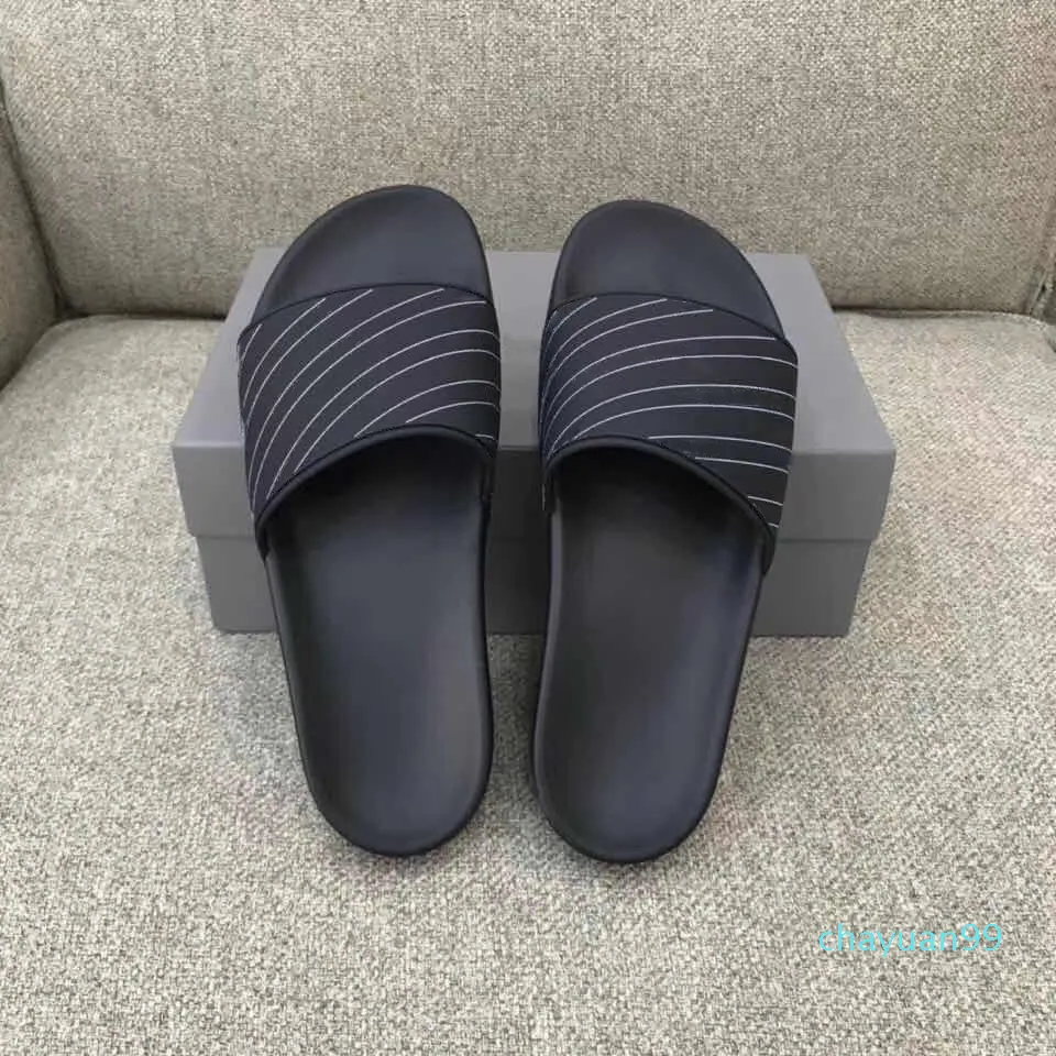 2021 Tofflor Mens Womens Summer Beach Slide Sandals Comfort Flip Flops Leather Wide Ladies Chaussures Shoes