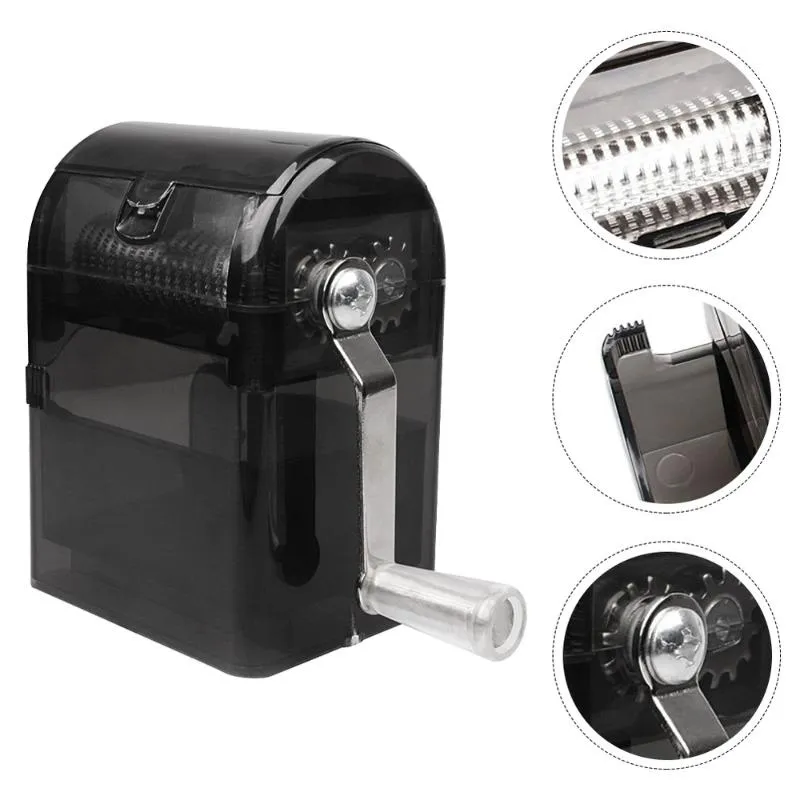 Rokende buizen Hand Crank Grinder Crusher Tobacco Cutter Shredder Muller