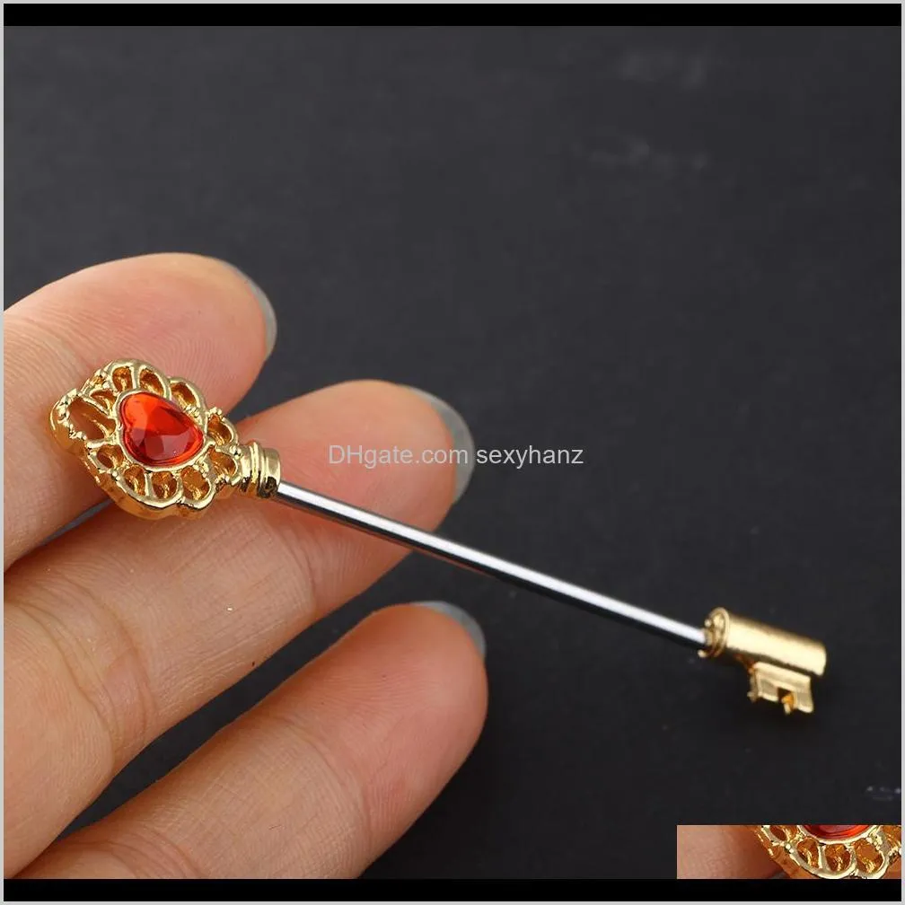 14 gauge ear bar key industrial barbell tragus cartilage earring wholesale body piercing jewelry for women men 20pcs