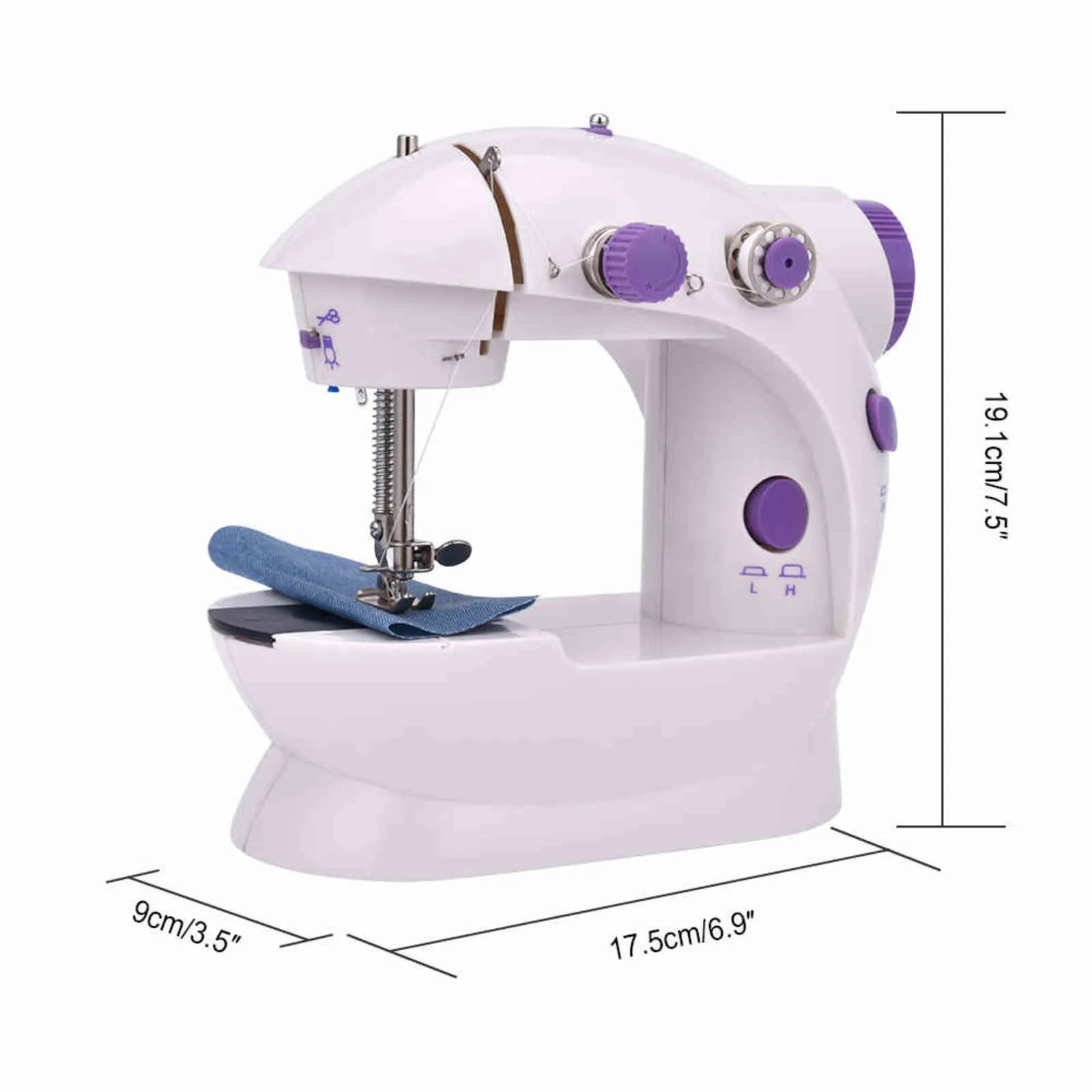 Household Hand Sewing Machine Fast Sewing Needle Needlework Cordless  Clothes Fabrics Portable Sewing Machine 2110273987868 From Ymm1, $80.48