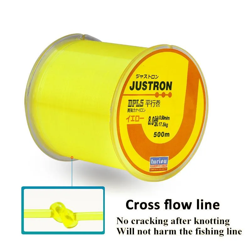 500M Nylon Fishing Line Durable Monofilament For Rock, Sea, And