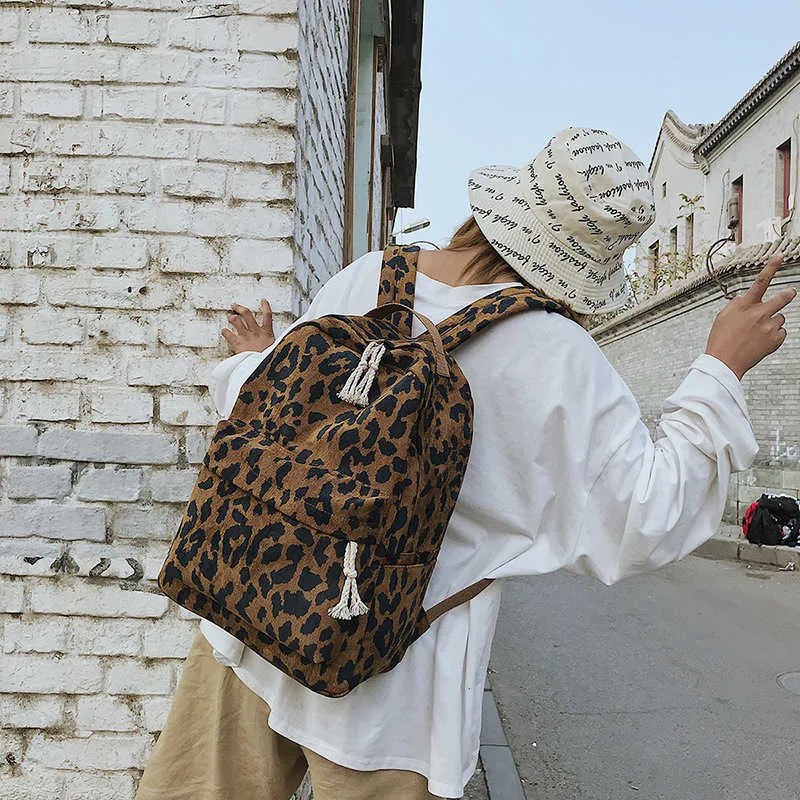 Rugzak luipaard outlet print