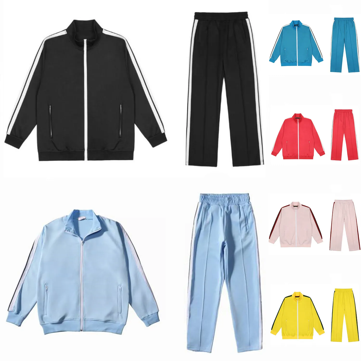 TRACKSUITS MÄNSKA KVINNS Sweatshirts Suits Men Set Track Sweat Suit Coats Hoodied Man Designers Jackets Hoodies Pants Sweatshirts Sportwear High1 Quality