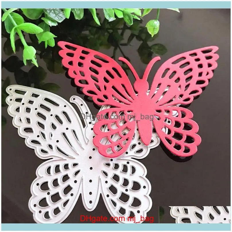 Schilderkunsten, ambachten geschenken Home Gardenpainting Benodigdheden Cartoon Butterfly Stencil Metalen Cutting Dies Cut Practice Hands-on DIY Scrapbooki