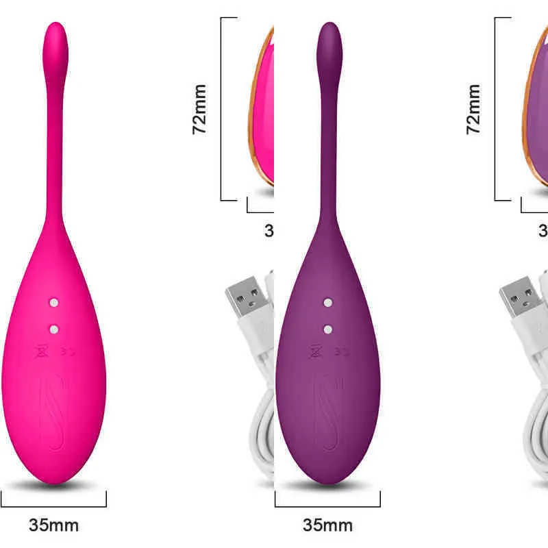 Nxy vagina bollar trådlös vibrator fjärrkontroll g-spot simulator vaginal boll vibrerande kärlek ägg kvinnlig masturbator sex leksak för kvinnor vuxna 181211