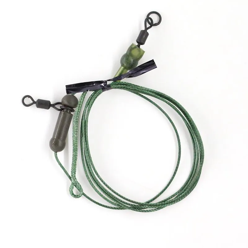 Handmade Carp Fishing Rig Terminal Tackle With Chod Hair Lead Core Line And  Link Flutter Hooks From Tuiyunzhang, $26.31