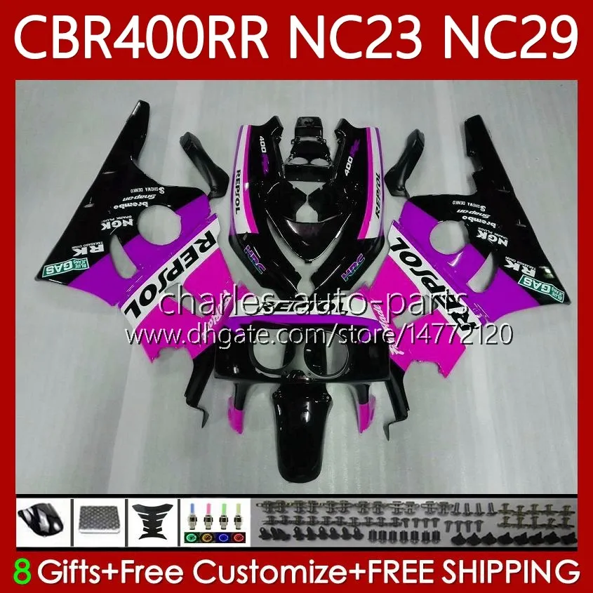 Honda CBR 400 RR CC 400CC NC23 1988 1989 1990 1991 1993 1993 Body 65no.96 CBR400RR CBR400 RR 88-99 NC29 CBR 400RR 88 89 90 91 92 93 OEM 차체