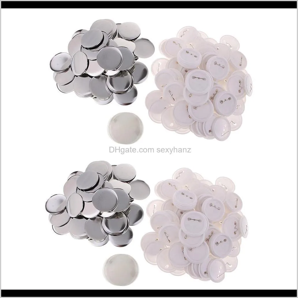 200 sets bottom badge button parts for 58mm button maker diy