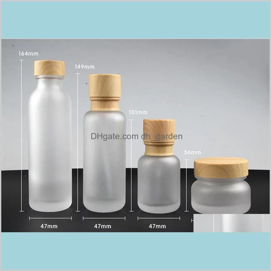 50ML 110ML 150ML Frosted Glass Travel