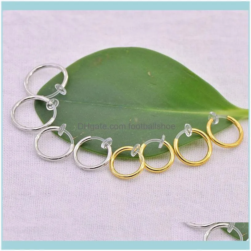 bone minimalist Hot no selling hole earring resin arc spring ear clip nose ring