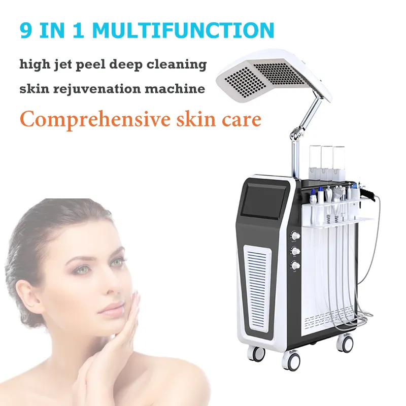 Hydrodermabrasion Oxygen Facial Jet Spray Machine Water Peeling Acne