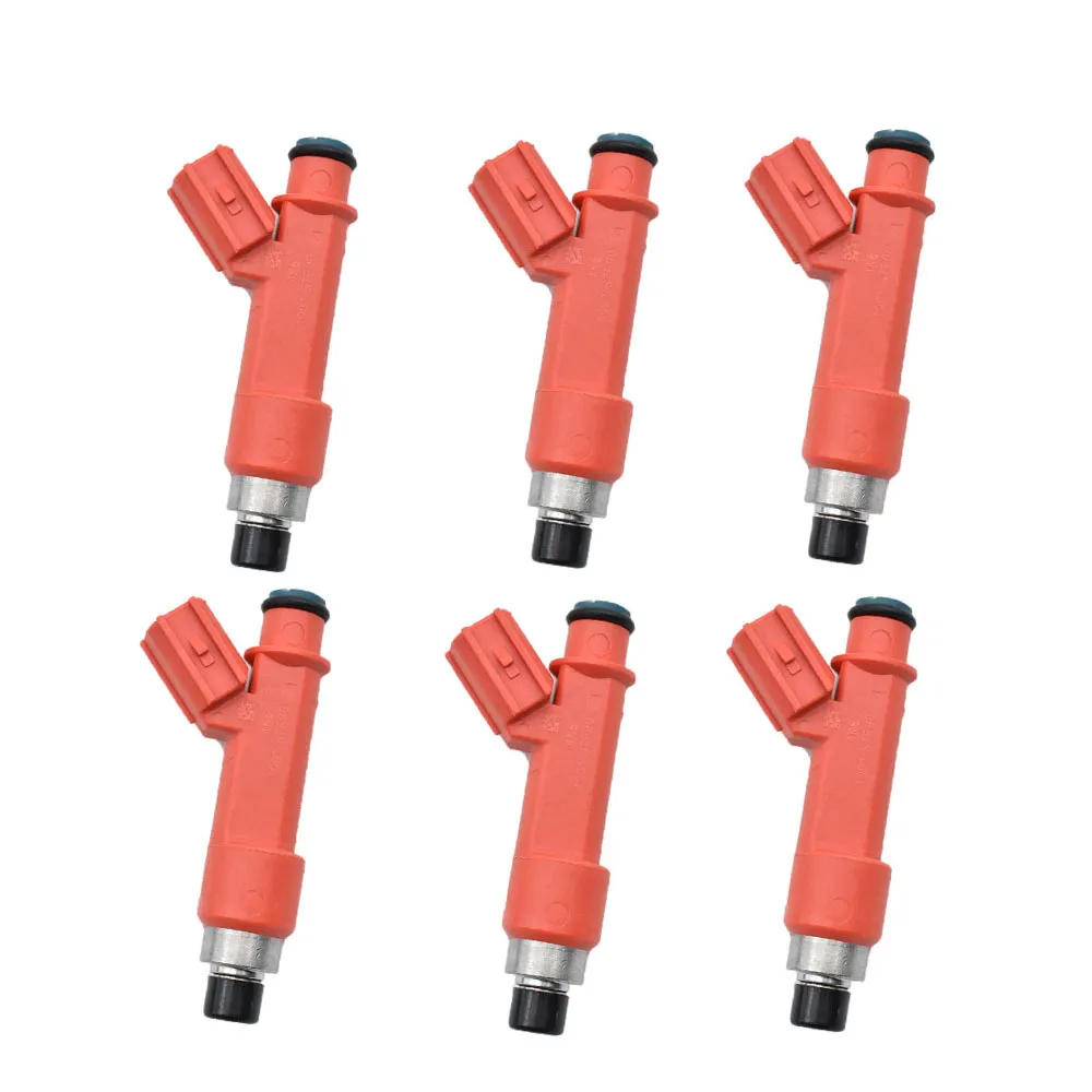 6pc Fuel Injector Nozzle OEM 1001-87F90 100187F90 1ZZFE 2ZZGE for Toyota 1.8L Lotus Exige Celica