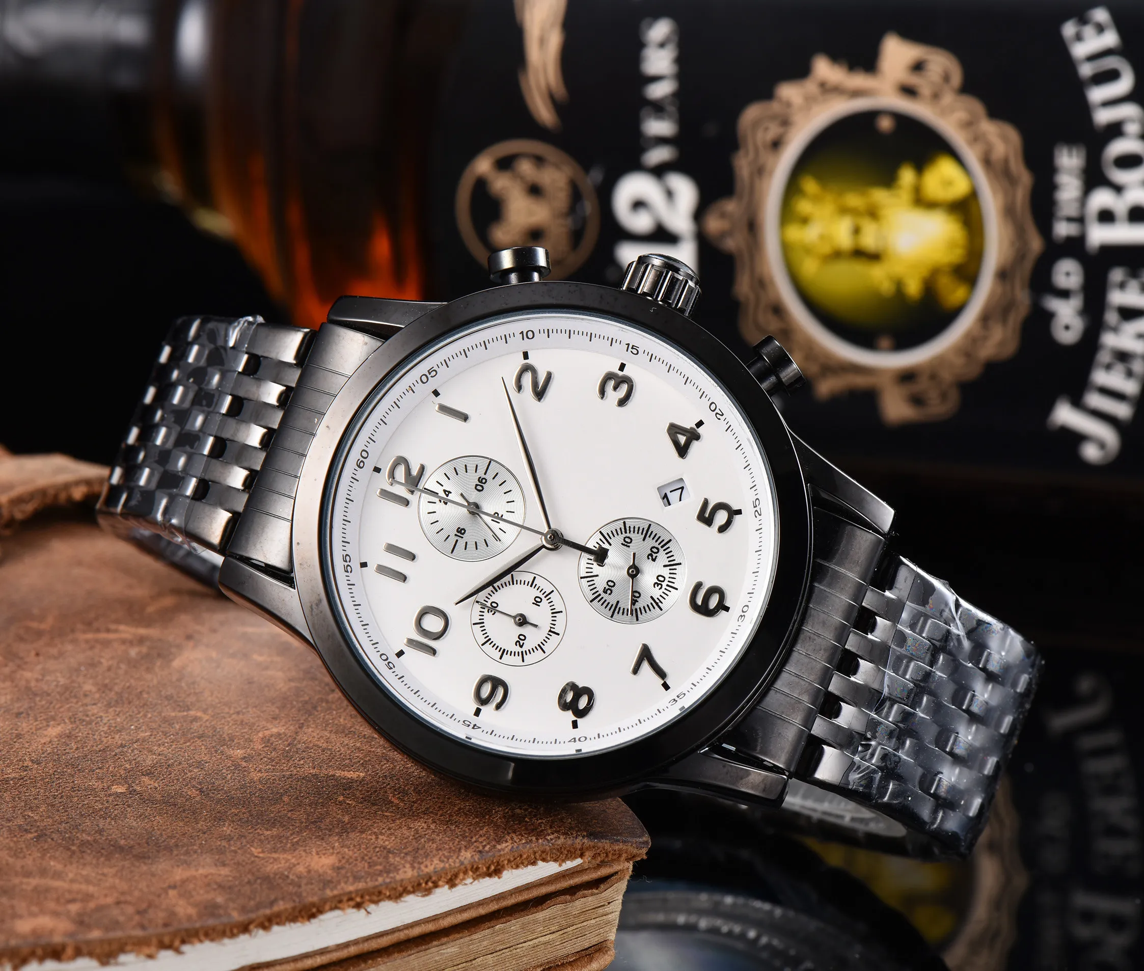 Boss Uhr Herren Luxusuhren Quarzwerk 44 Mm Alle Zifferbl tter