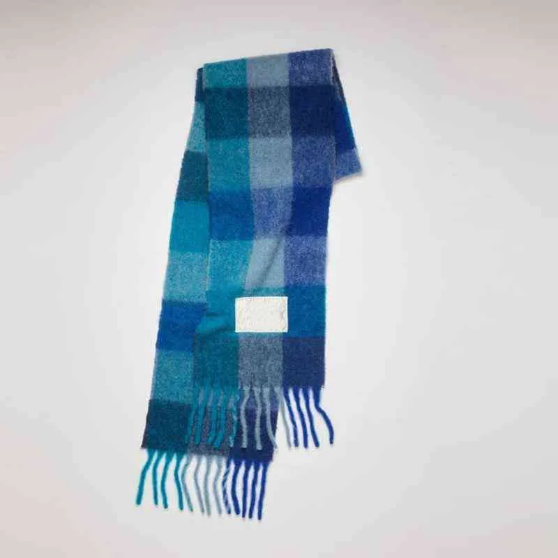 Sciarpe da uomo AC e da donna stile generale sciarpa in cashmere coperta sciarpa da donna colorata plaid8LKY come