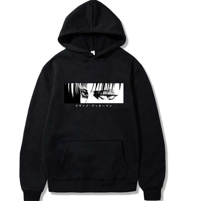 Attack On Titan Hoodie Men Mode Loose Pullovers Casaul Toppar Oversize Hoodie Sweatshirt Kvinnor Regular Pullover Hoodies LJ201222