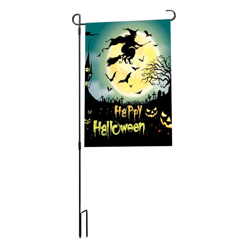 Funny Halloween Double-sided 3D printed Flag house flag garden flag Halloween party Flags Hanging House Decoration