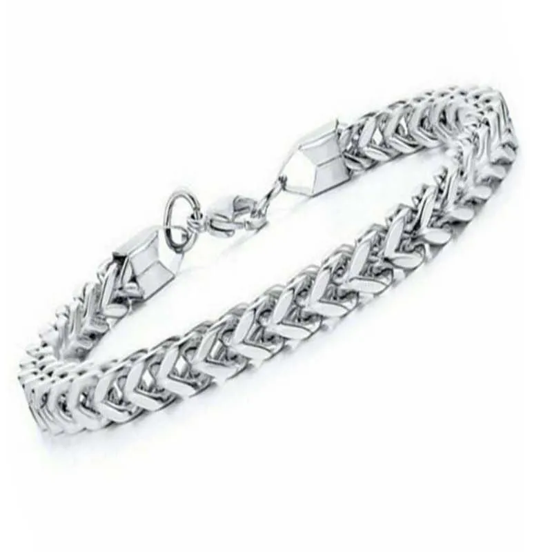 Stainless Steel Bracelet for Men - Gold, Black, Silver Chain Bracelet for Hip Hop, Rock, Sports Jewelry Stainless Steel Bracelet for Men - Gold, Black, Silver Chain Bracelet for Hip Hop, Rock, Sports Jewelry