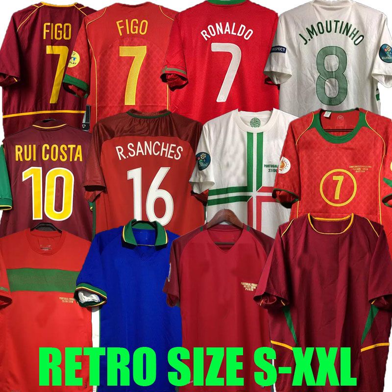 RONALDO De Fútbol Retro 1998 1999 2010 2012 2002 2004 2006 RUI COSTA FIGO NANI PEPE Camisetas De Fútbol Clásicas Camisetas De Futbol Por Soccerjersey2022, 5,04 € | DHgate